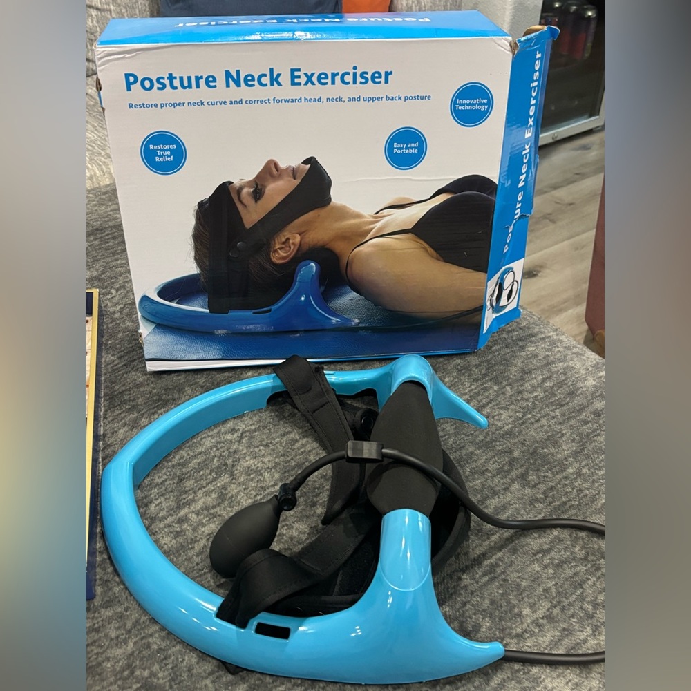 Posture Pump Professional Model 1000 Neck Exerciser Cervical Disc Hydrator